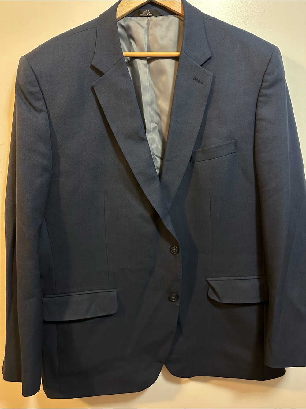 Haggar Men's Navy Sport Coat Blazer